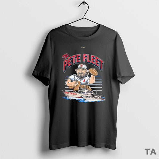 Top The Pete Fleet Curved Spot The Ball Football Mascot T Shirt Sweater Hoodie, Sweatshirt | InkThreadWorks.com