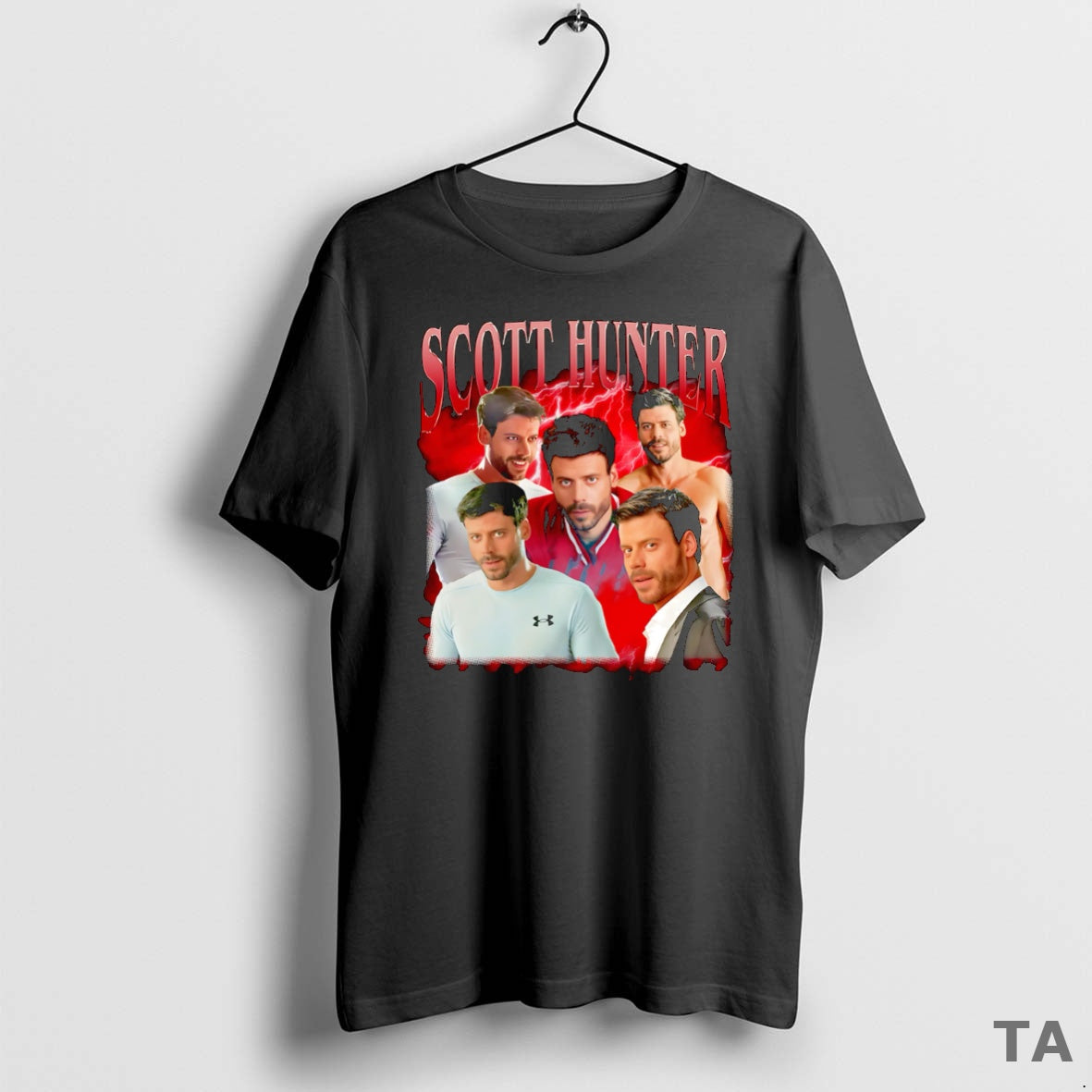 Top Vintage Scott Hunter T Shirt Sweater Hoodie, Sweatshirt | InkThreadWorks.com