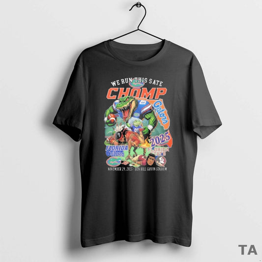 Top We Run This State Florida Sunshine Showdown 2025 Florida Gators Beat 40 21 Florida T-Shirts, Hoodie, Sweatshirt
