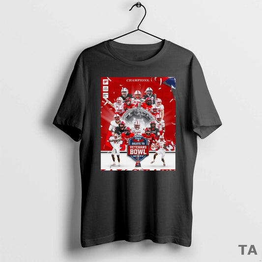 Top Is4s Salute To Veterans Bowl Montgomery Al Jacksonville State Gamecocks Football Champions T-Shirts, Hoodie, Sweatshirt