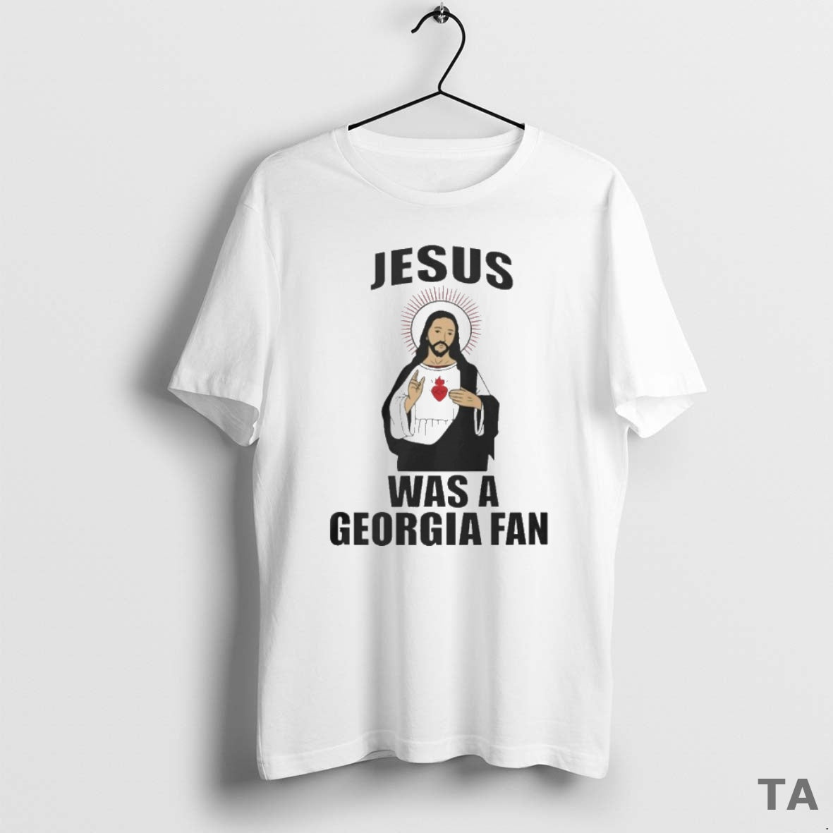 Top Jesus Was A Georgia Fan T Shirt Sweater Hoodie, Sweatshirt | InkThreadWorks.com