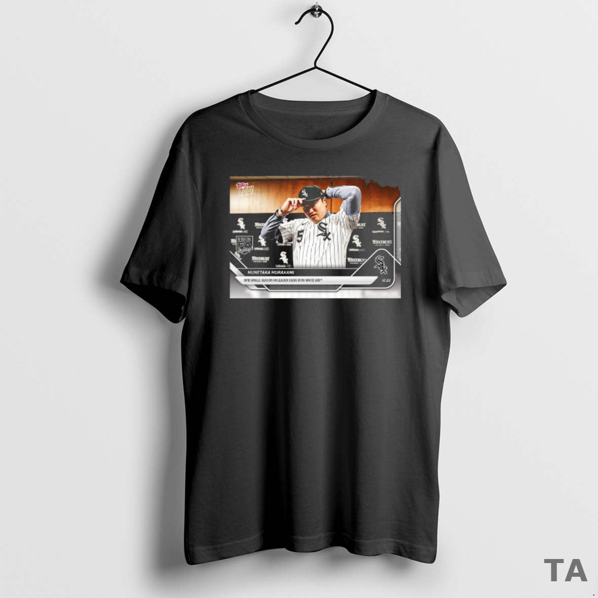 Top Munetaka Murakami Npb Single Season Hr Leader Signs With White Sox Topps Now Card T-Shirts, Hoodie, Sweatshirt