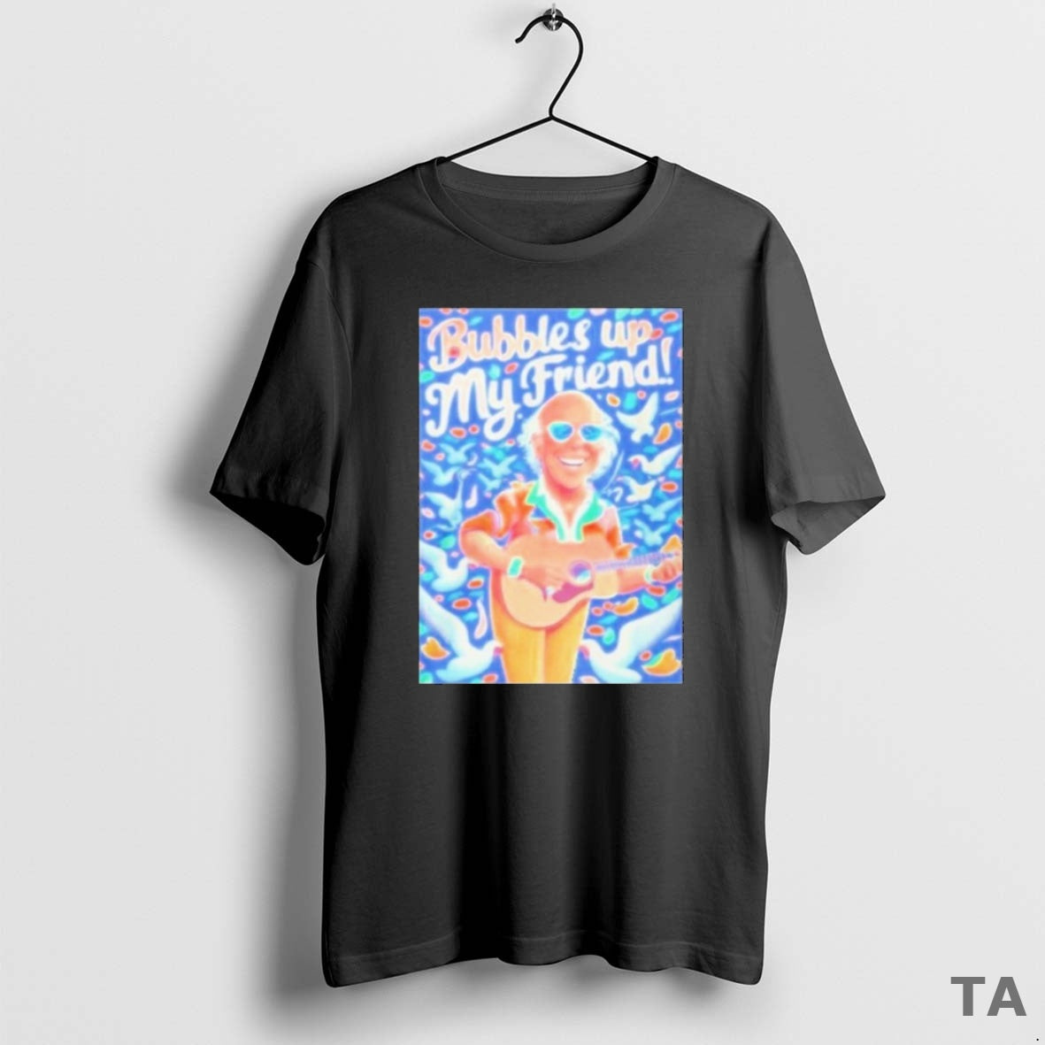 Top Rip Jimmy Buffett Bubbles Up My Friend T Shirt Sweater Hoodie, Sweatshirt | InkThreadWorks.com