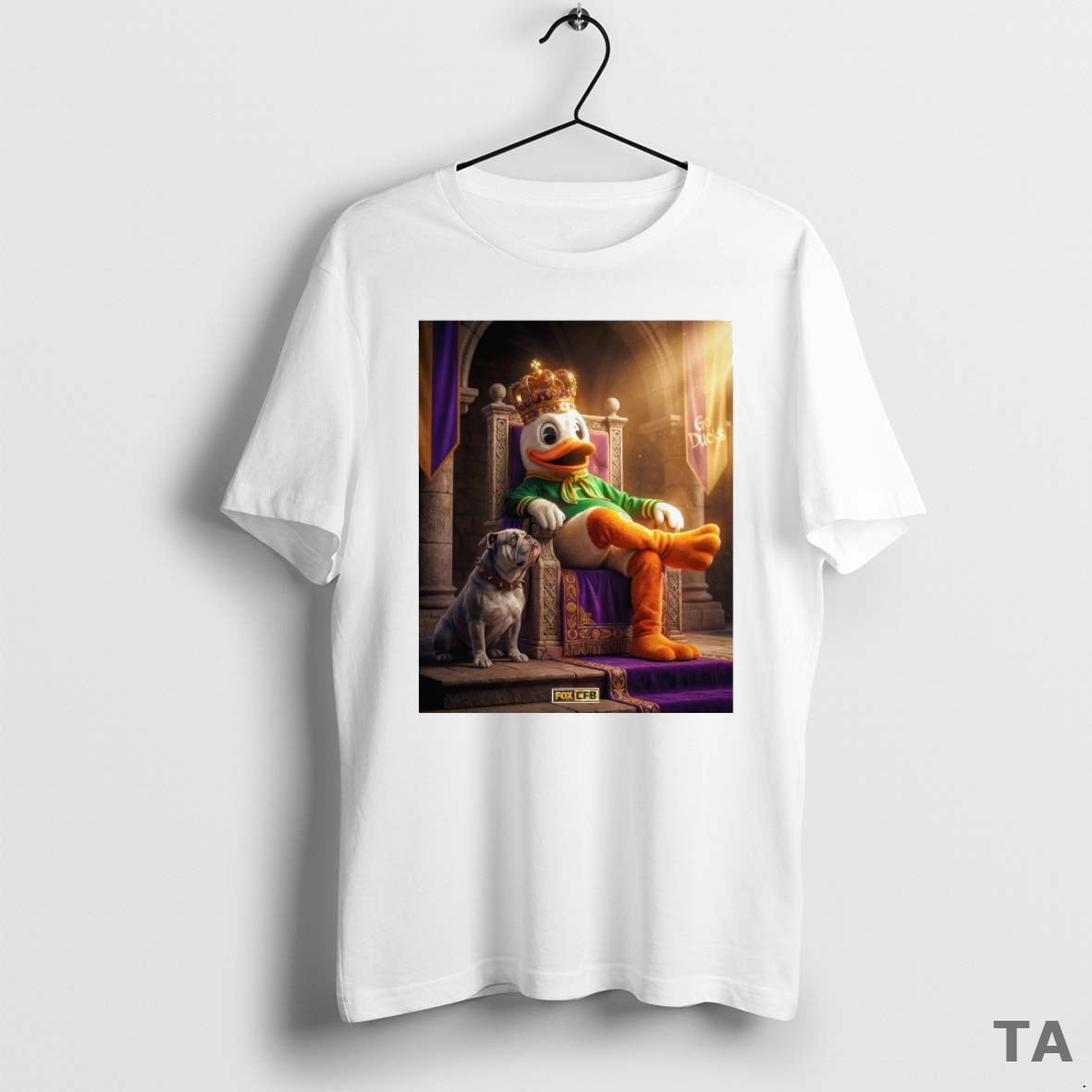 Top The Ducks Knock The Dukes Out Of The College Football Playoff 2025 T-Shirts, Hoodie, Sweatshirt | InkThreadWorks.com