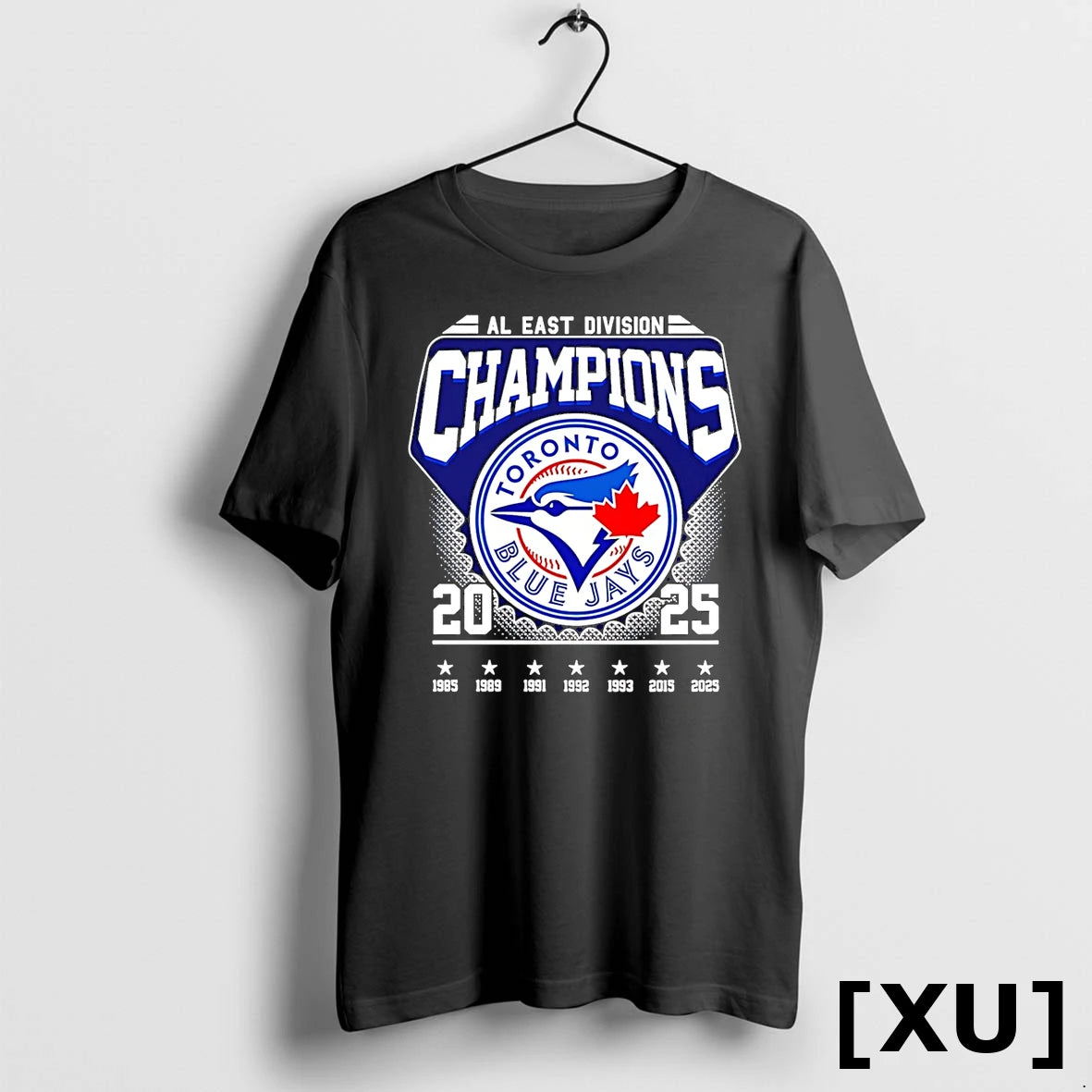 Toronto Blue Jays 2025 Al East Division Champions Logo Tshirts Sweater