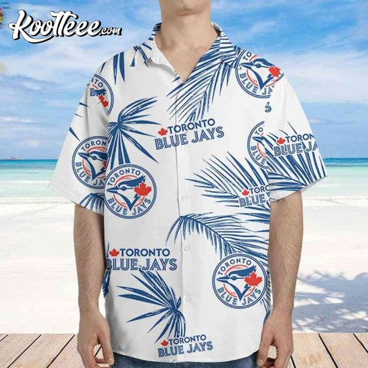 Toronto Blue Jays MLB Palm Leaves Hawaiian Shirt