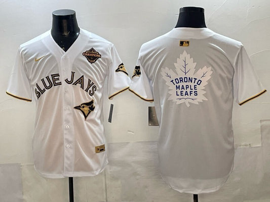 Toronto Blue Jays Blue Jays Gold Text Style 4