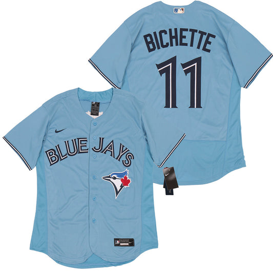 Toronto Blue Jays #11 Bo Bichette Blue Jays Light Blue Elite