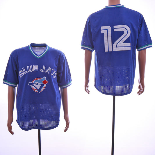 Toronto Blue Jays #12 Blue Jays 12 Blue Retro