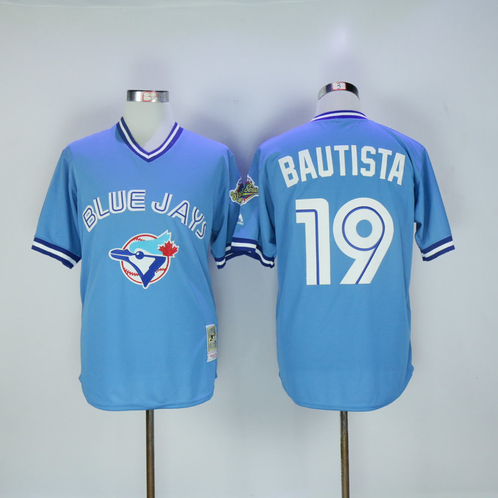 Toronto Blue Jays #19 Blue Jays 19 Blue Retro Fan Edition