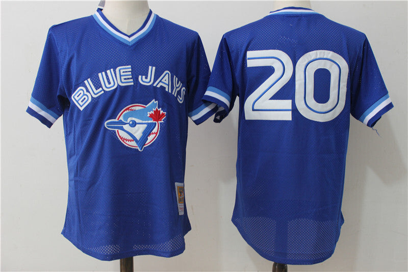 Toronto Blue Jays #20 Josh Donaldson Mesh Throwback