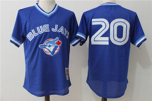Toronto Blue Jays #20 Josh Donaldson Mesh Throwback
