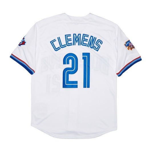 Toronto Blue Jays #21 Roger Clemens Style 2
