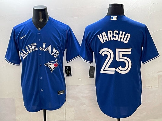 Toronto Blue Jays #25 Daulton Varsho Blue Jays Adult Style 4