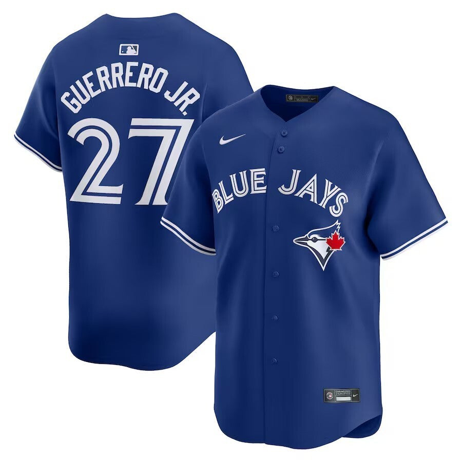 Toronto Blue Jays #27 Vladimir Guerrero Jr. Alternate Limited Player Jersey – Royal