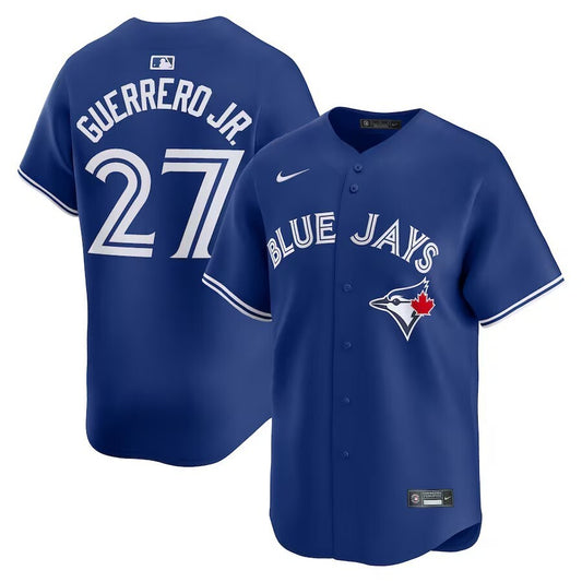 Toronto Blue Jays #27 Vladimir Guerrero Jr. Alternate Limited Player Jersey – Royal