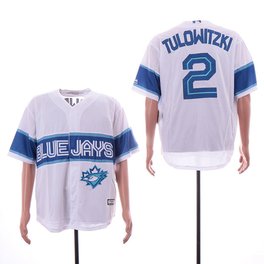 Toronto Blue Jays #2 Troy Tulowitzki Style 1