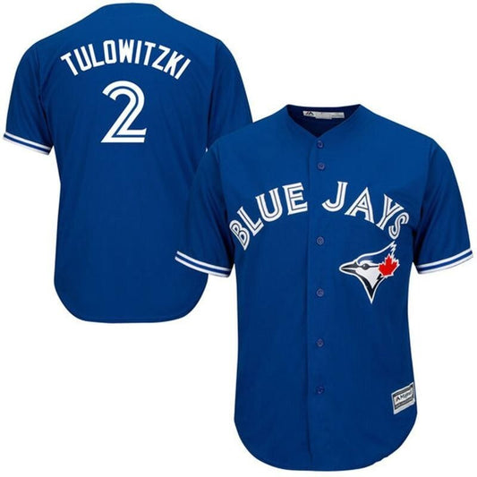 Toronto Blue Jays #2 Troy Tulowitzki Style 3