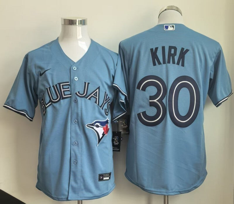 Toronto Blue Jays #30 Alejandro Kirk Blue Jays Style 3