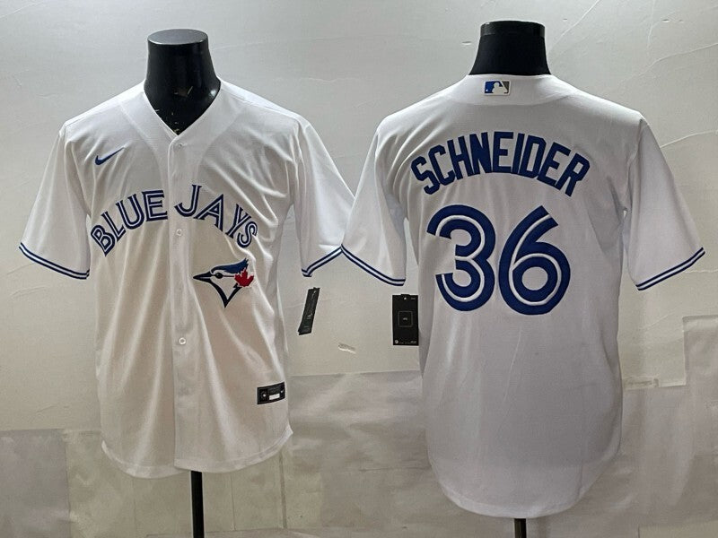 Toronto Blue Jays #36 Davis Schneider Blue Jays Adult Style 3