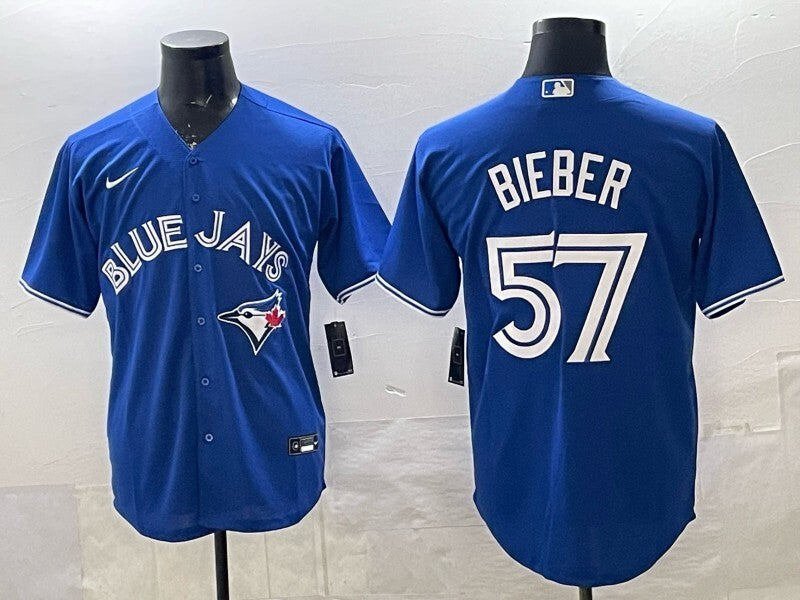 Toronto Blue Jays #57 Trent Thornton Blue Jays Adult Style 4