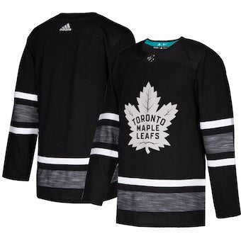 Toronto Maple Leaf blank black