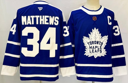 Toronto Maple Leafs #34 Auston Matthews Style 2