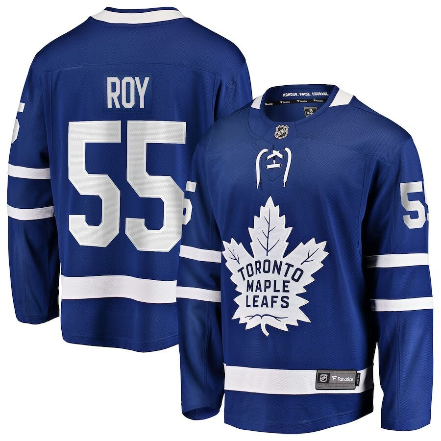 Toronto Maple Leafs #55 Nicolas Roy Home Breakaway Jersey - Blue