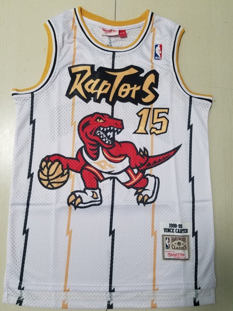 Toronto Raptors #15 Vince Carter Raptors 15 Retro Platinum s-xxl Style 2
