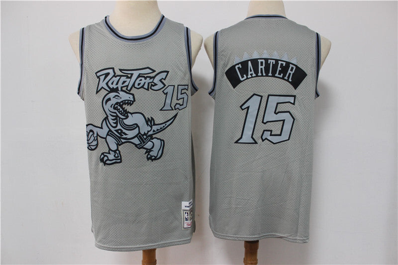 Toronto Raptors #15 Vince Carter Raptors 15 # Gray Retro Limited Edition Jersey -- Edition