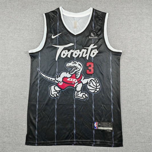 Toronto Raptors #3 Brandon Ingram 26 Raptors 3 Black City Edition Style 2