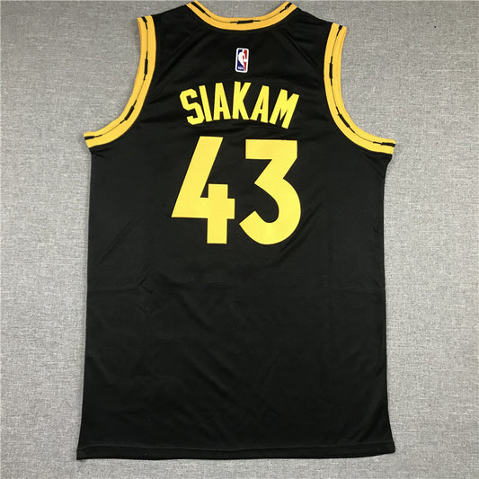 Toronto Raptors #43 Pascal Siakam 21 Raptors 43 New Black City Edition Style 1