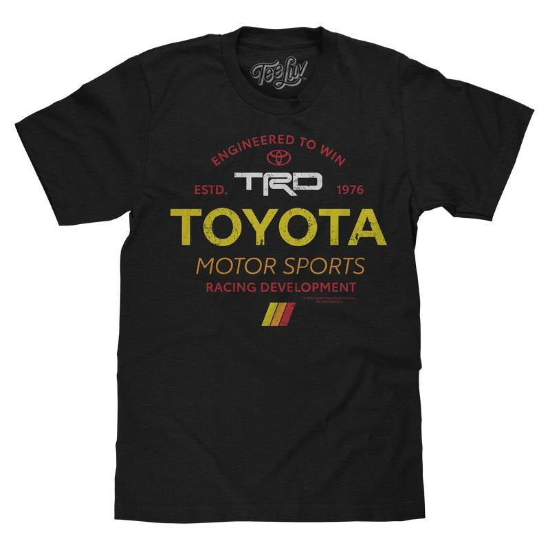 Toyota TRD Motor Sports Racing Development T-Shirt - Black men gifts Hoodie, Sweatshirt | InkThreadWorks.com