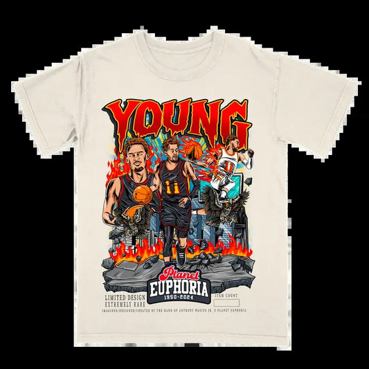 Trae Young Tee Hoodie, Sweatshirt | InkThreadWorks.com