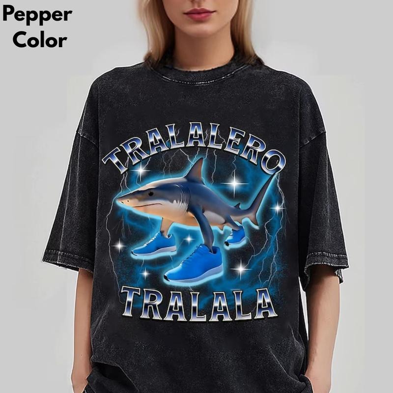 Tralalero Tralala Funny Shark Meme T-shirt, shark with shoes, tralalero tralala, funny shark meme Shirt Hoodie, Sweatshirt