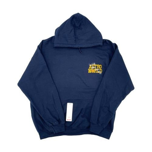 Travis Scott Astroworld Houston Exclusive Blue Hoodie (93665-554) Men Size S-XXL T-Shirts, Sweatshirt | InkThreadWorks.com