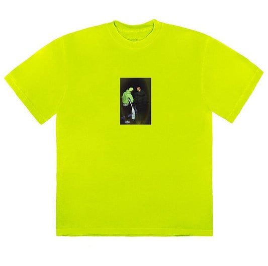 Travis Scott Jackboys Photo Tee II Neon