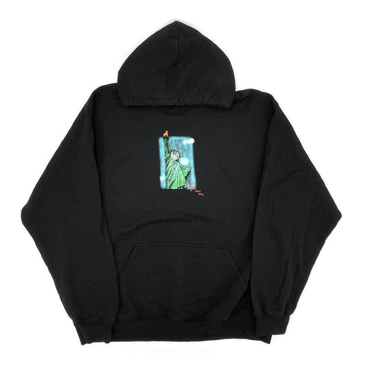 Travis Scott New York Exclusive Black Hoodie (93665-541) Men's Size S-XXL T-Shirts, Sweatshirt | InkThreadWorks.com
