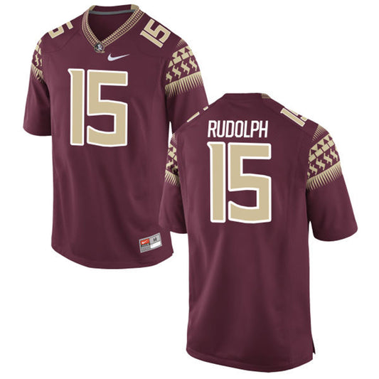 Travis Rudolph 15 Burgundy