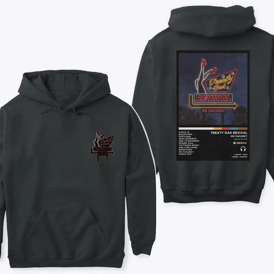 Treaty Oak Revival Neon Sea Hoodie Capturing the Vibrant Nightlife Spirit Perfect for Casual and Cozy Outings T-Shirts,...