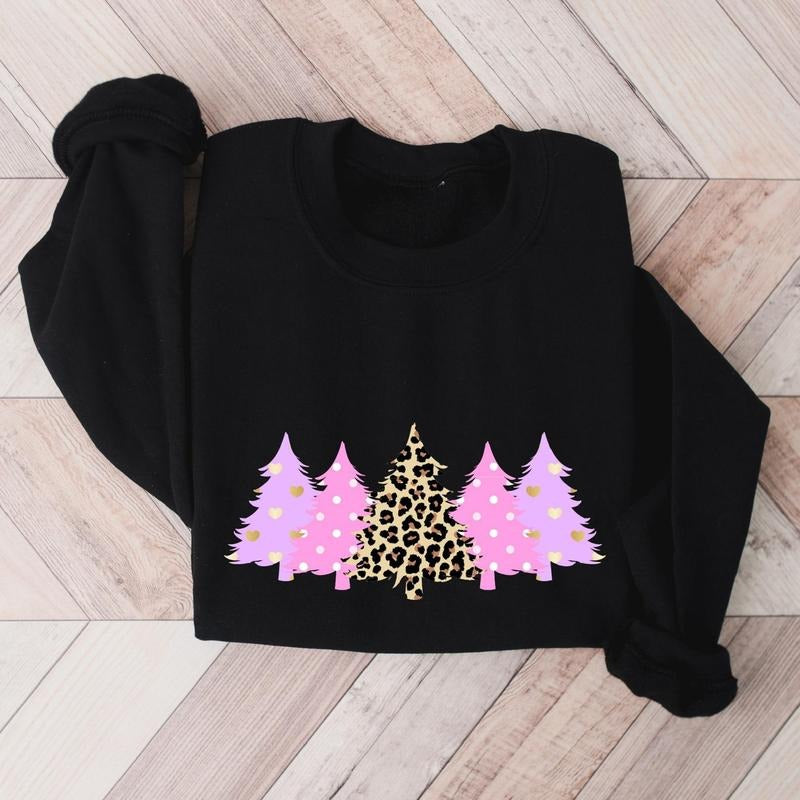 Tree Christmas Sweatshirt, Matching Holiday Hoodie, Xmas Celebration Sweater For Woman, Christian Gift Hoodie, Winter...