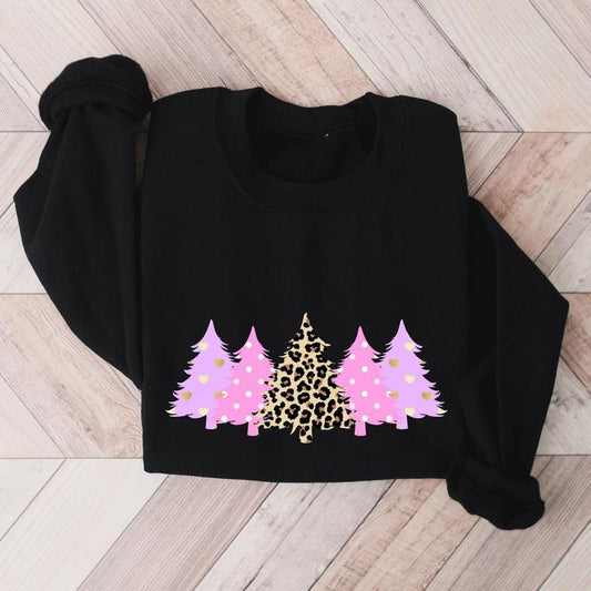 Tree Christmas Sweatshirt, Matching Holiday Hoodie, Xmas Celebration Sweater For Woman, Christian Gift Hoodie, Winter...