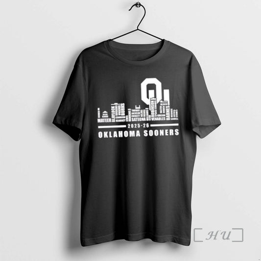 Trending 2025 26 Oklahoma Sooners Football All Names City Skyline T-Shirts, Hoodie, Sweatshirt | InkThreadWorks.com