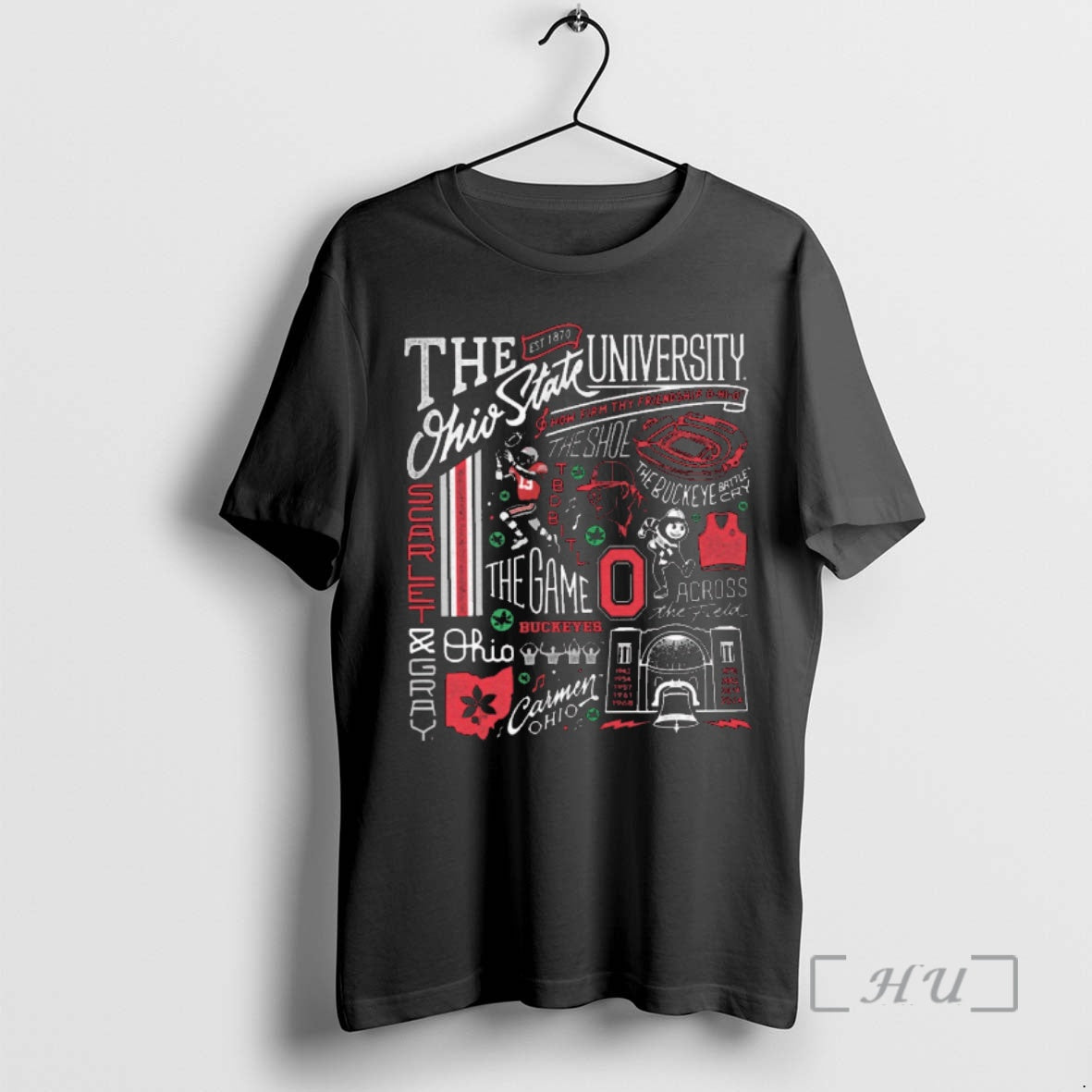 Trending 2025 The Ohio State University Heritage College How Firm Thy Friendship The Shoe Premium T-Shirts, Hoodie,...