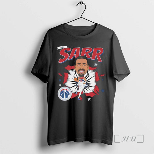 Trending Alex Sarr Washington Wizards Basketball Player Caricature T-Shirts, Hoodie, Sweatshirt | InkThreadWorks.com