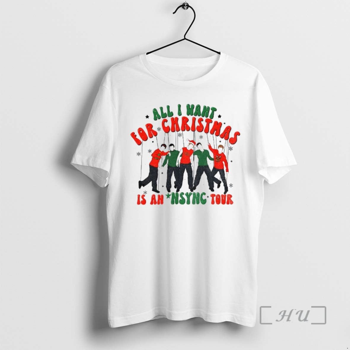 Trending All I Want For Christmas Is An Nsync Tour Christmas Premium T Shirts Sweater Hoodie, Sweatshirt | InkThreadWorks.com