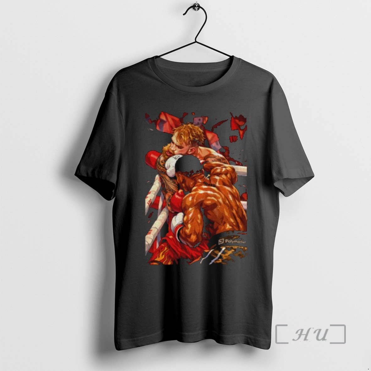Trending Anthony Joshua Knocked Jake Paul Out Moment T-Shirts, Hoodie, Sweatshirt | InkThreadWorks.com