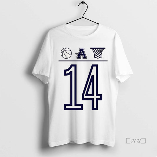Trending Aubrey Basketball Number 14 Ball A Basket Icon T-Shirts, Hoodie, Sweatshirt | InkThreadWorks.com