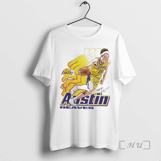 Trending Austin Reaves Los Angeles Lakers Nba Retro T-Shirts, Hoodie, Sweatshirt | InkThreadWorks.com