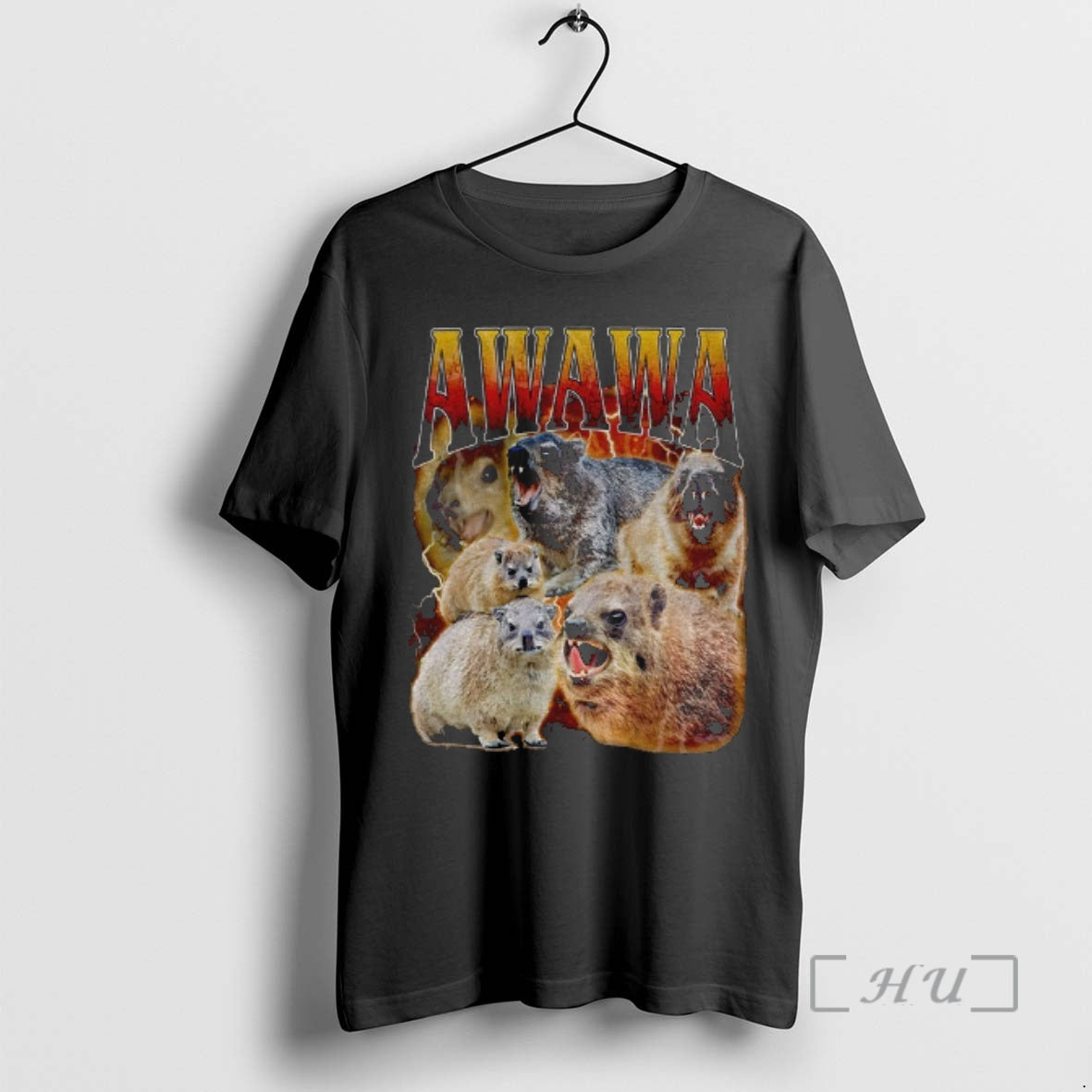 Trending Awawa Funny Animal Hyrax Meme T-Shirts, Hoodie, Sweatshirt | InkThreadWorks.com